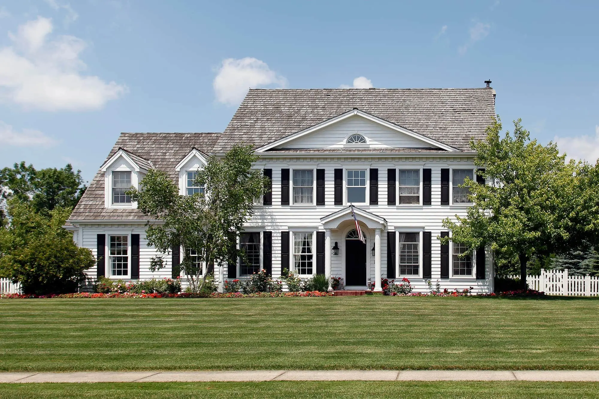 Colonial-Style Home