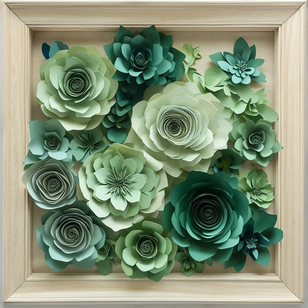 Paper Room Decor - Paper Wall Art