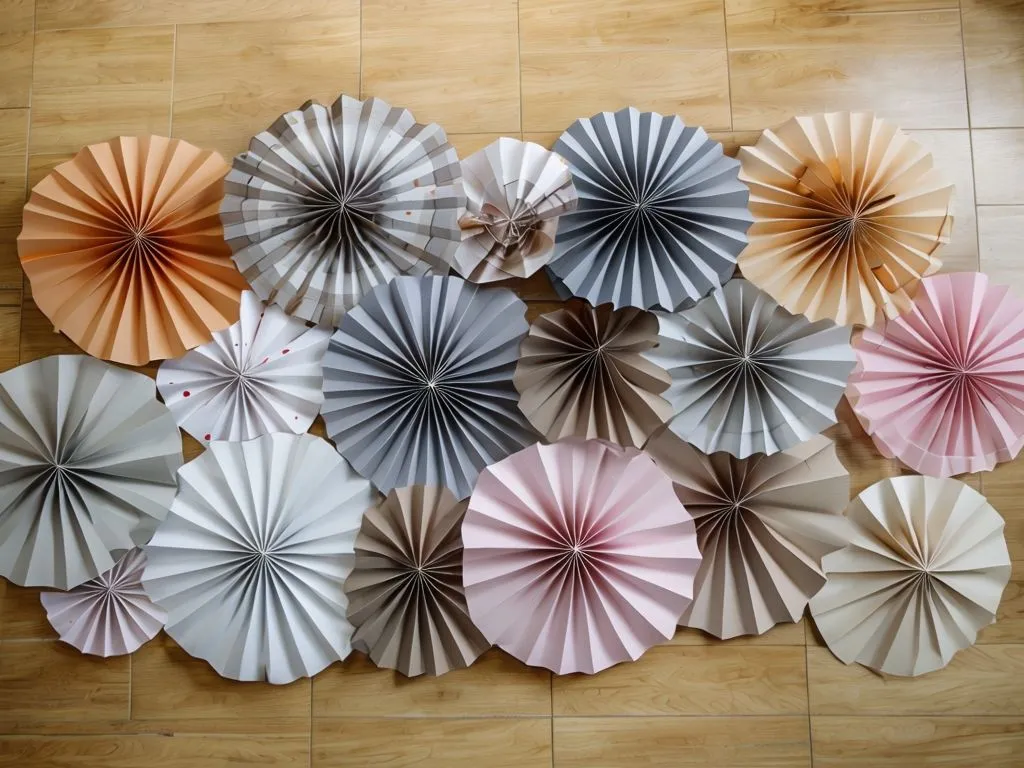 Paper Room Decor -Paper Pinwheels