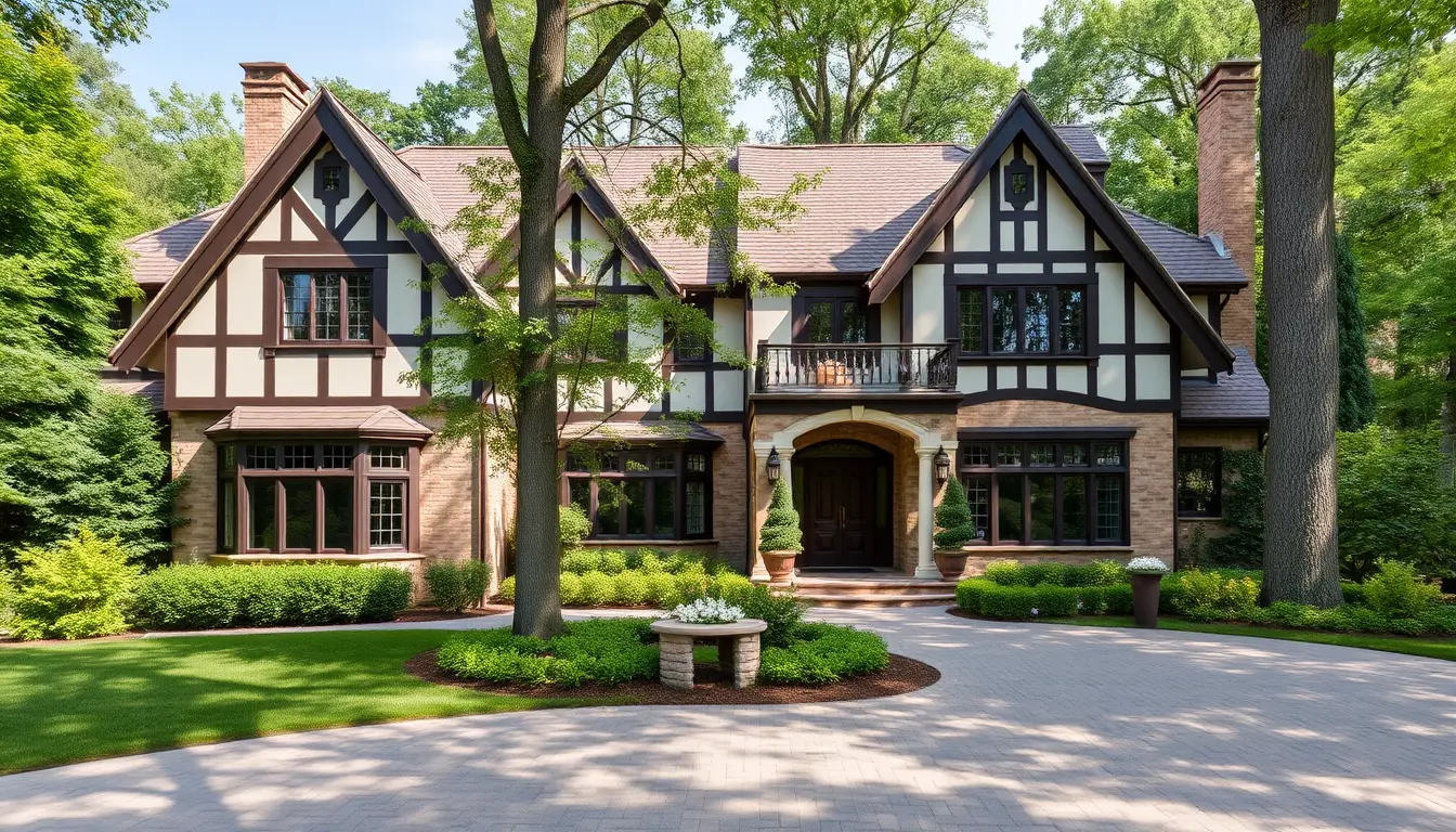 Tudor-Style Home