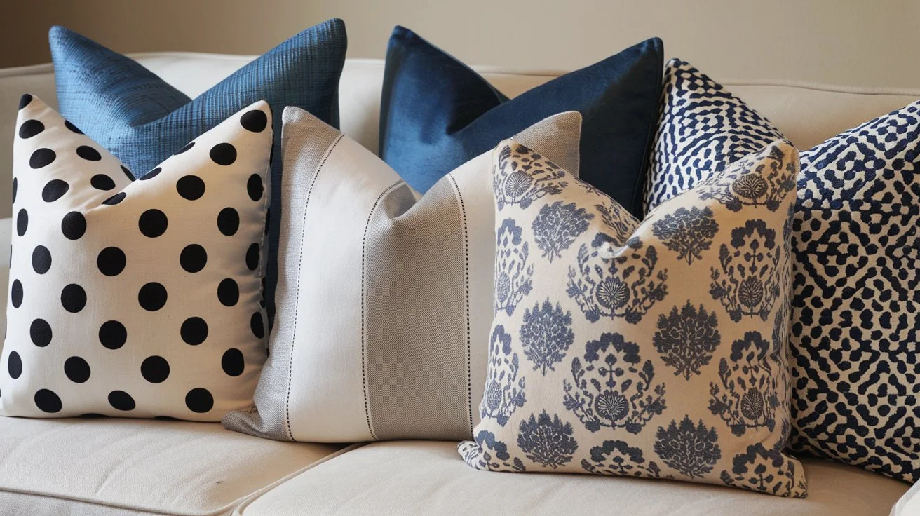 Six beautiful, DIY no-sew-throw pillows