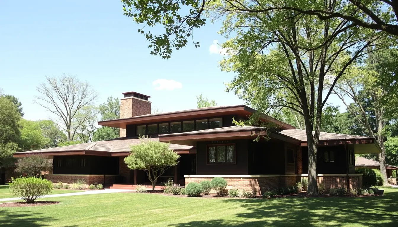 Frank Lloyd Wright Usonian-Style House