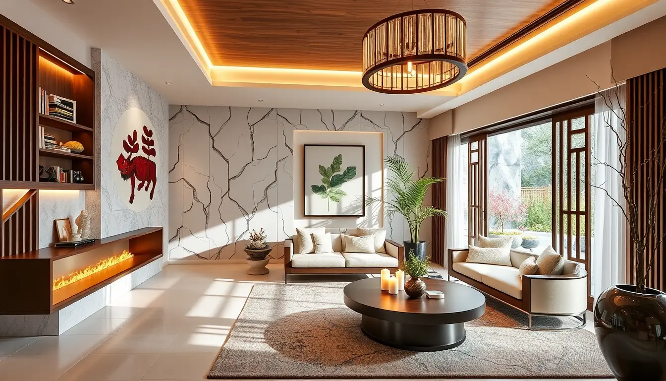 Modern Chinese House Interior