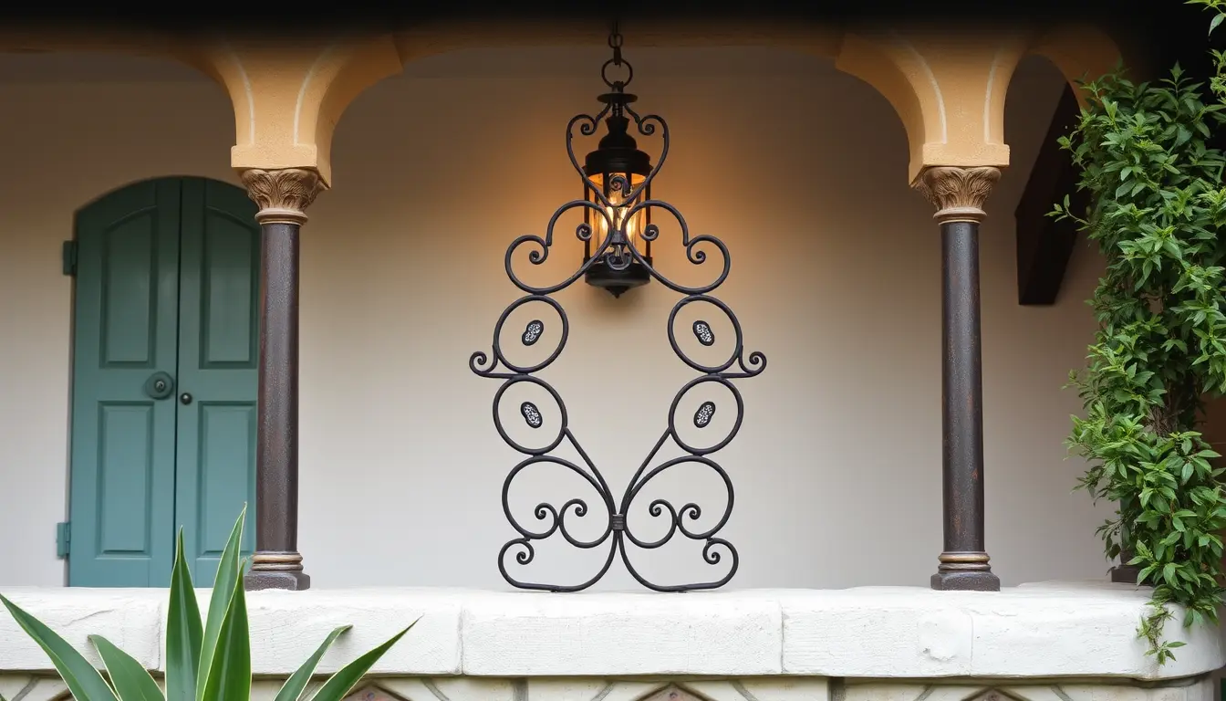 Spanish Style Homes - Moorish-Inspired Ironwork